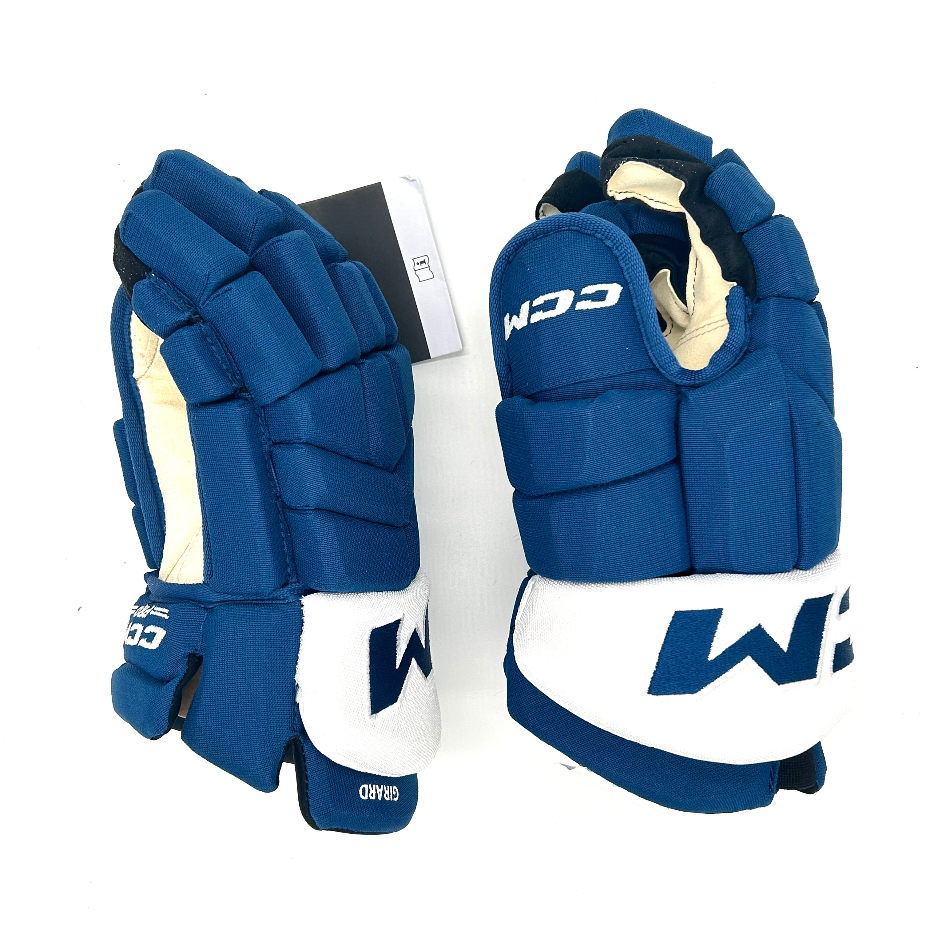 CCM HGTK - Gant NHL Pro Stock - Samuel Girard (Bleu/Blanc)